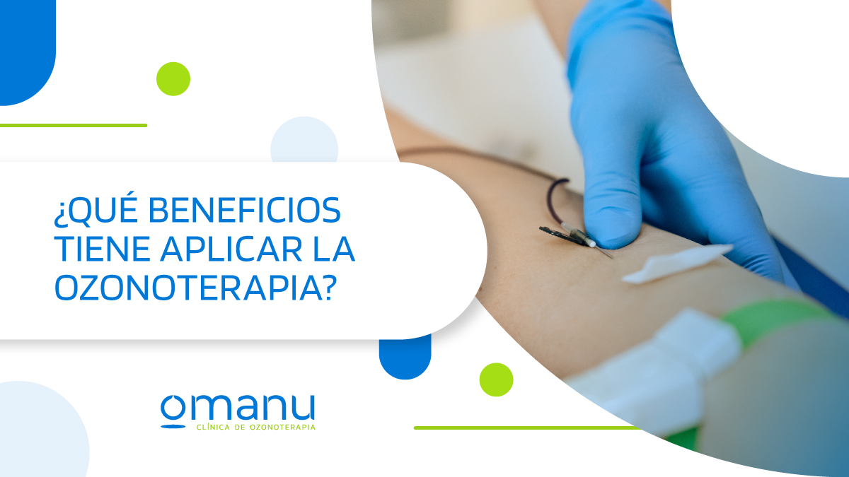 Aplicación de ozonoterapia médica con beneficios comprobados.