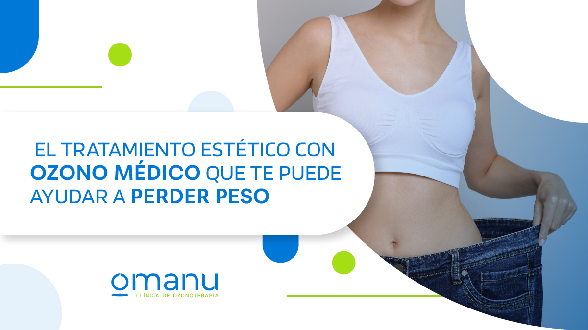 Mujer mostrando pérdida de peso usando pantalones más grandes, representando los beneficios del tratamiento con ozono médico para adelgazar en Omanu Clínica de Ozonoterapia.