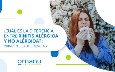 ¿Cuál es la diferencia entre rinitis alérgica y no alérgica?: Principales diferencias