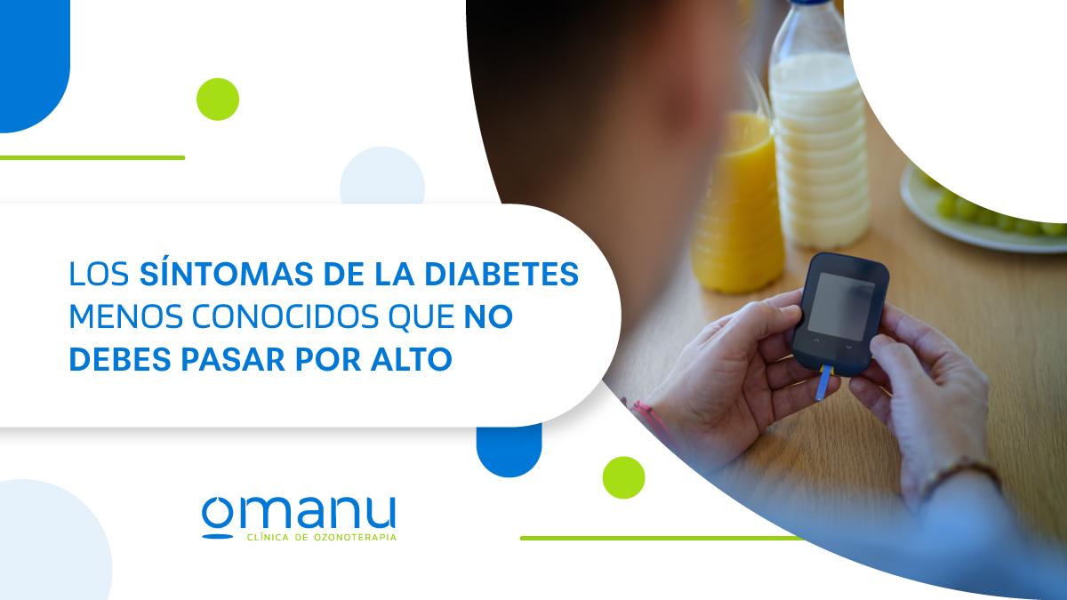 Persona midiendo sus niveles de glucosa con un glucómetro, relacionado con los síntomas menos conocidos de la diabetes que no debes ignorar